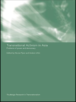 cover image of Transnational Activism in Asia